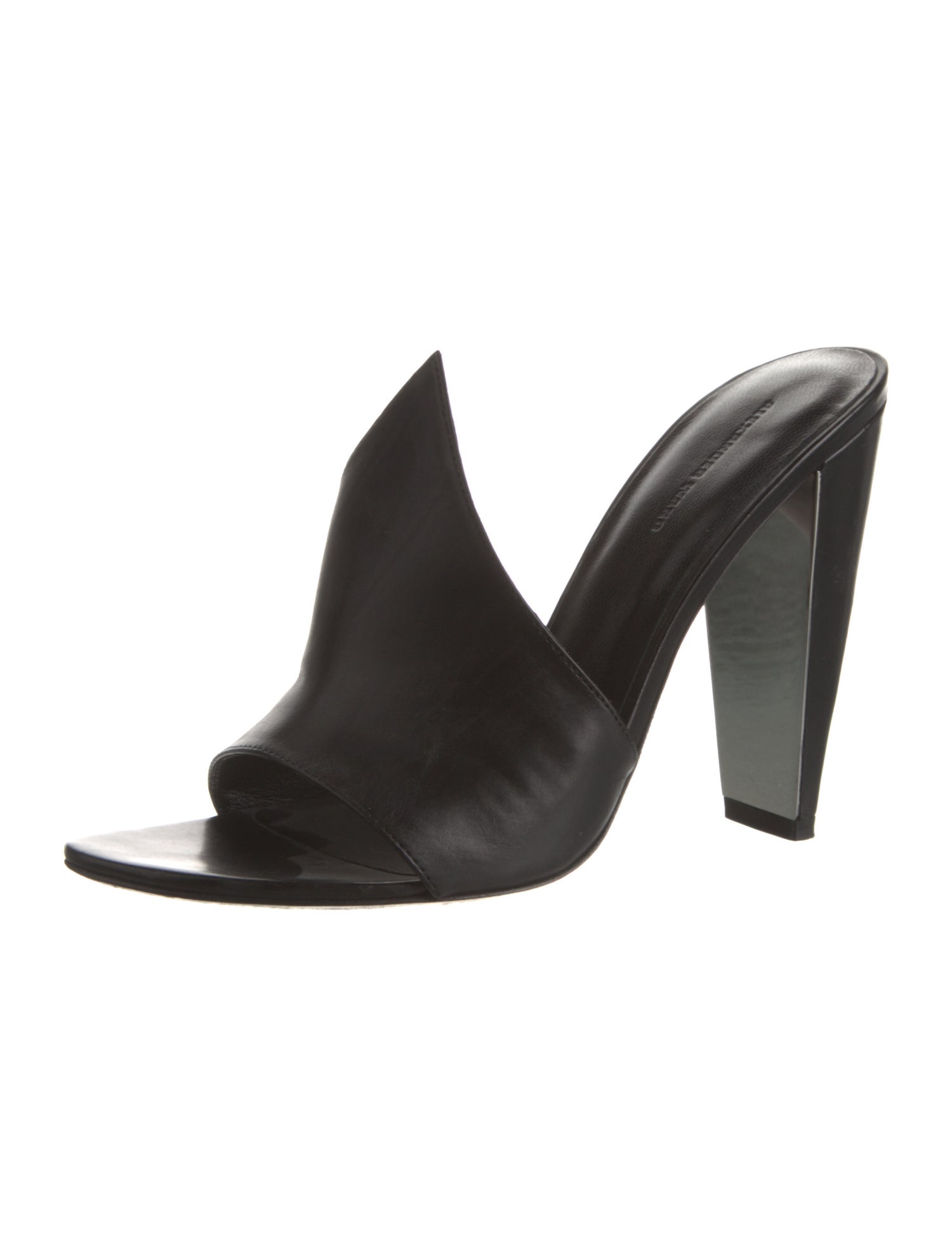 Alexander Wang Leather Slides