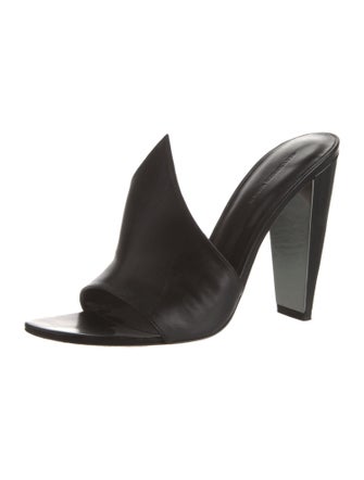 Alexander Wang Leather Slides