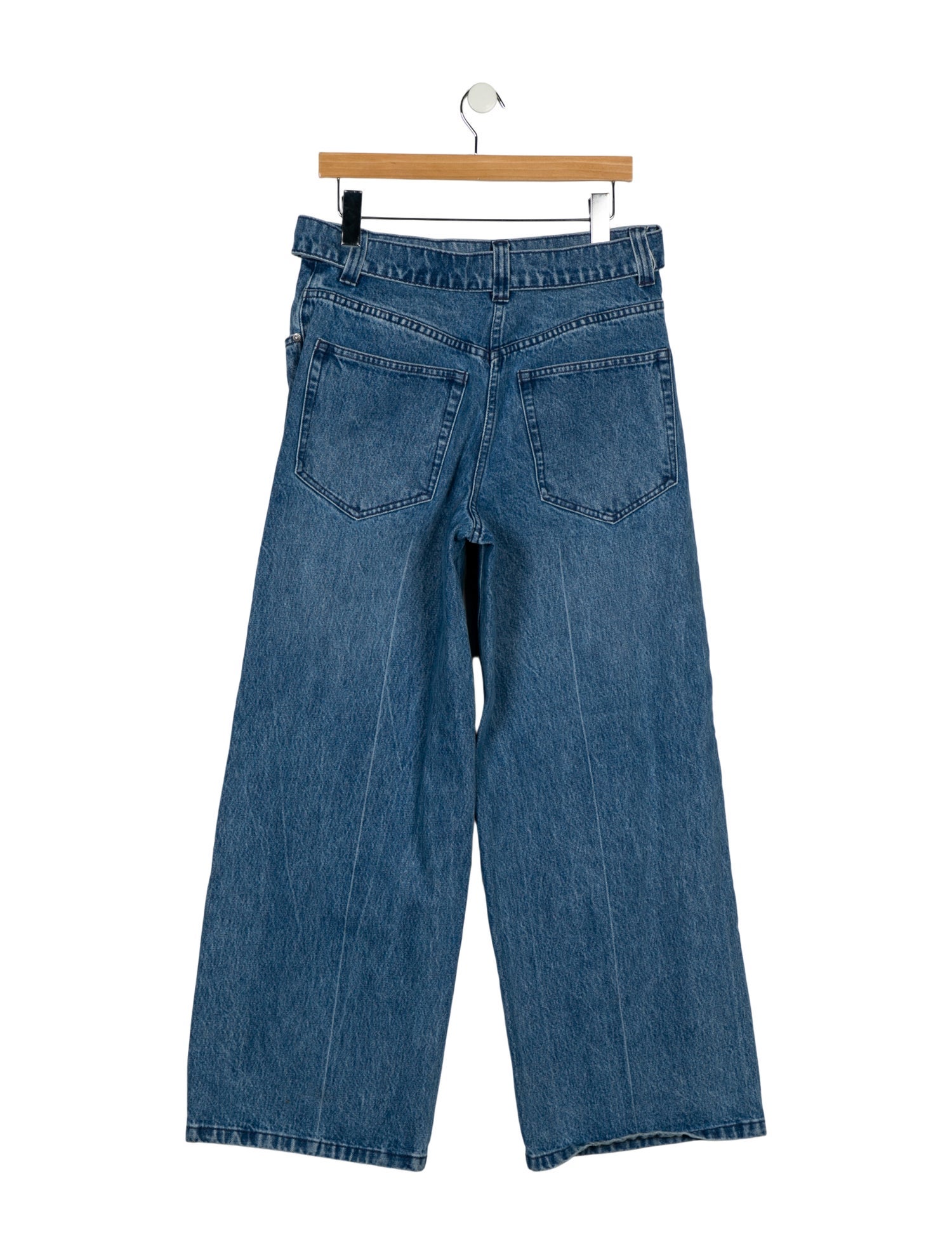 Alexander Wang High-Rise Wide Leg Jeans