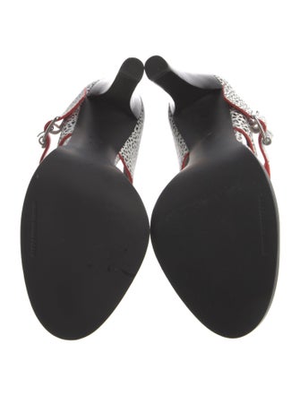 Alexander Wang Leather Printed Sandals