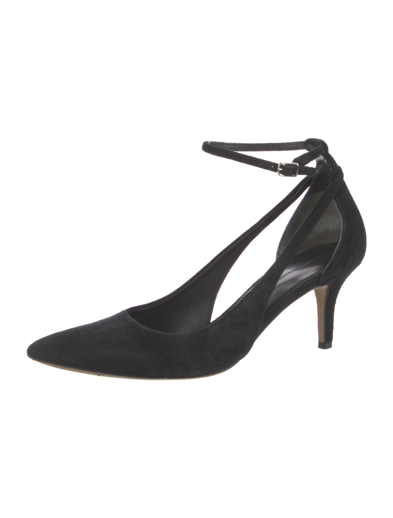Alexander Wang Suede Cutout Accent D'Orsay Pumps