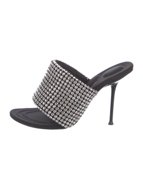 Alexander Wang Crystal Crystal Embellishments Slides