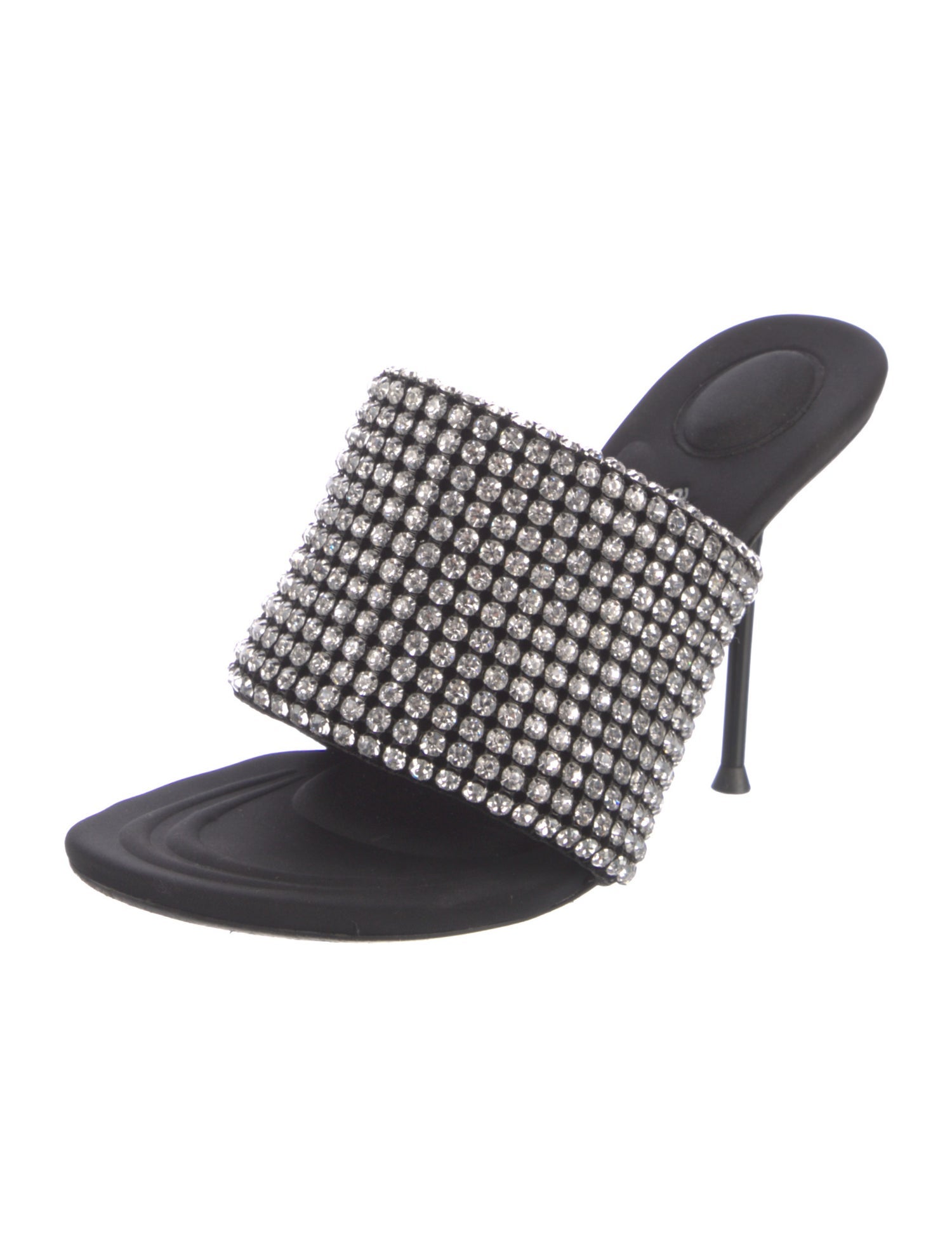 Alexander Wang Crystal Crystal Embellishments Slides