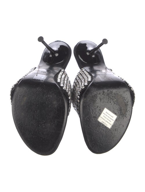 Alexander Wang Crystal Crystal Embellishments Slides