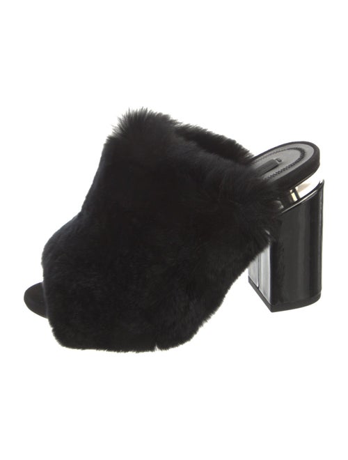 Alexander Wang Fur Fur Trim Espadrilles