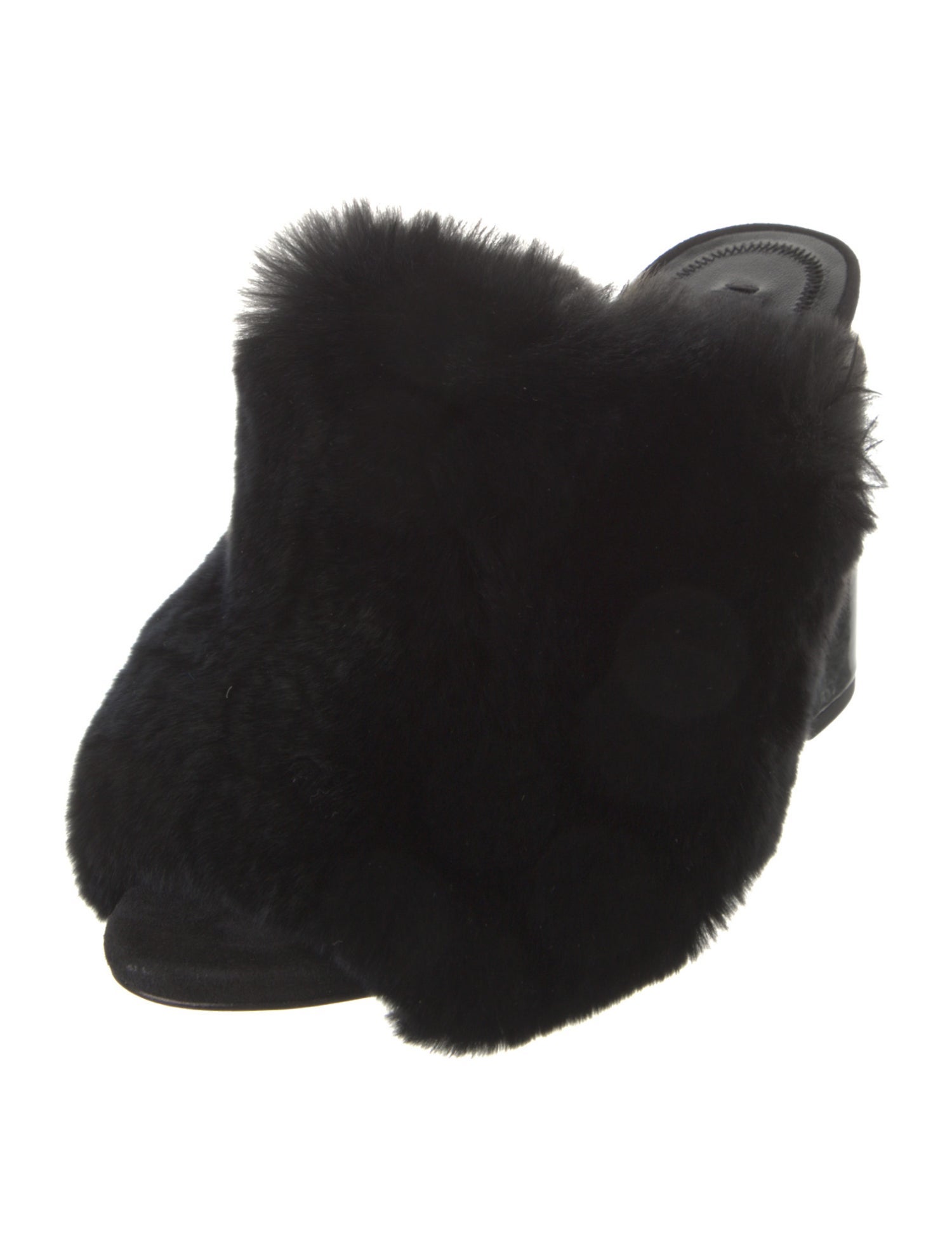 Alexander Wang Fur Fur Trim Espadrilles