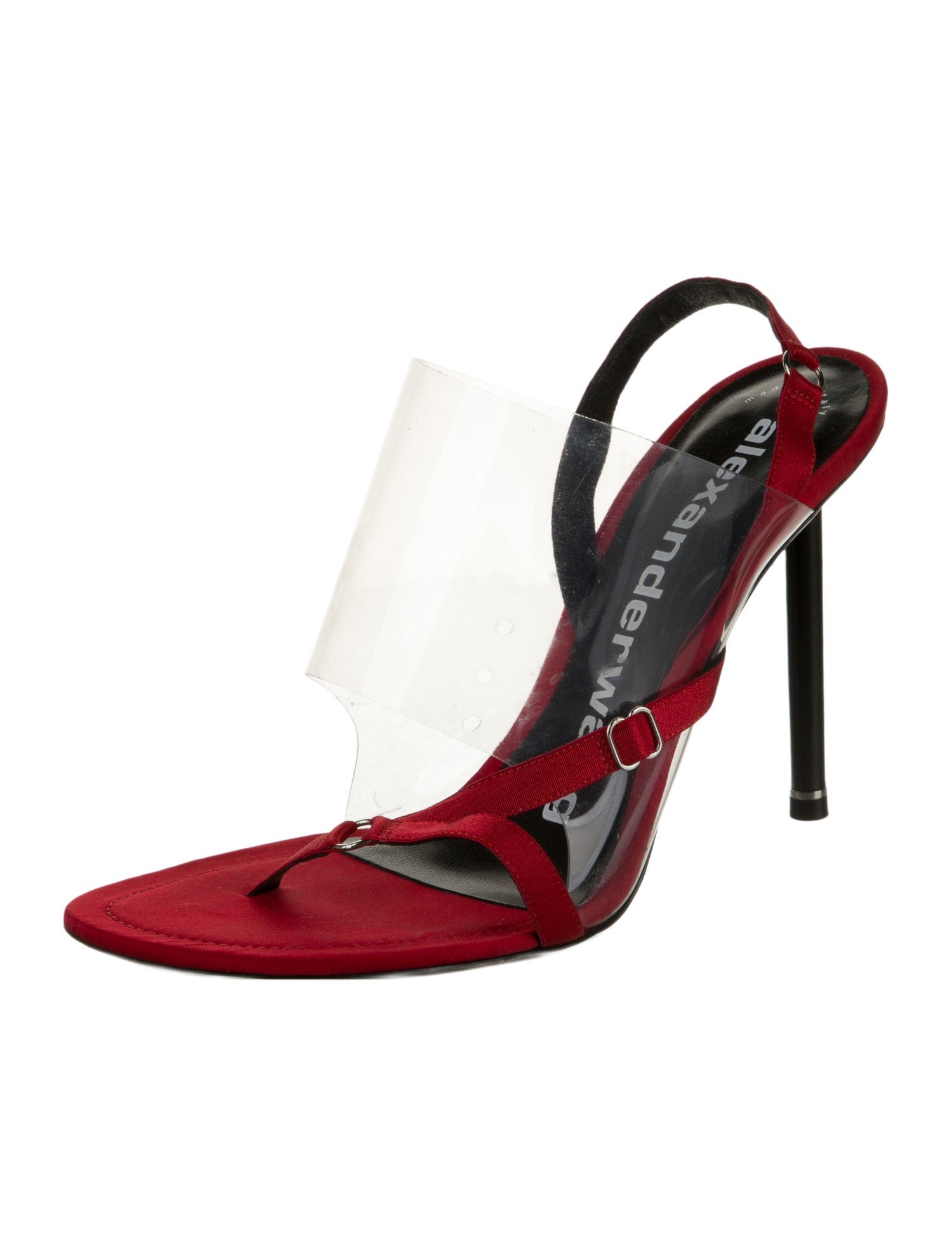 Alexander Wang PVC Slingback Sandals