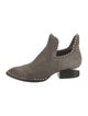 Alexander Wang Suede Studded Accents Chelsea Boots
