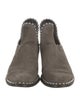 Alexander Wang Suede Studded Accents Chelsea Boots