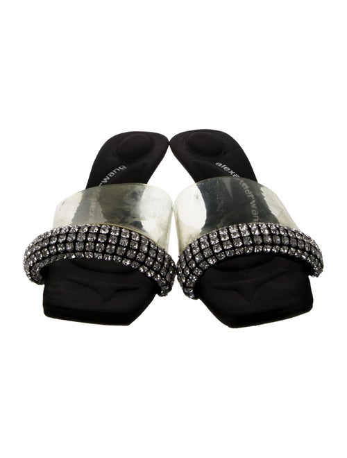 Alexander Wang PVC Crystal Embellishments Slides