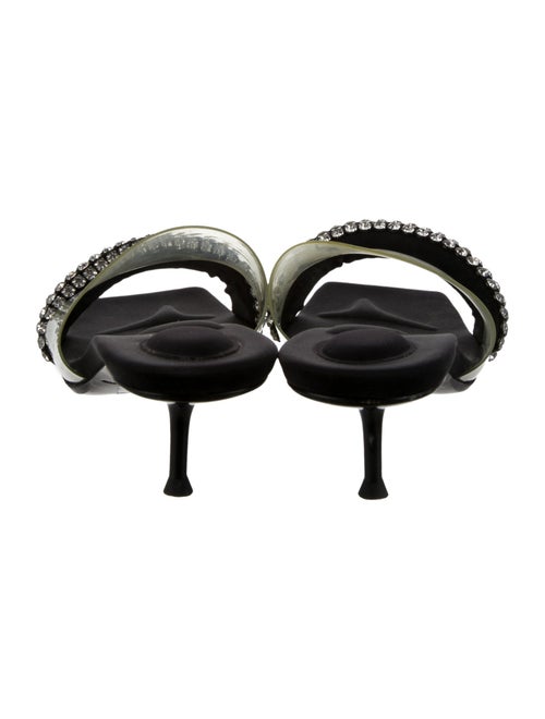 Alexander Wang PVC Crystal Embellishments Slides