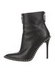 Alexander Wang Leather Studded Accents Boots