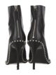 Alexander Wang Leather Studded Accents Boots