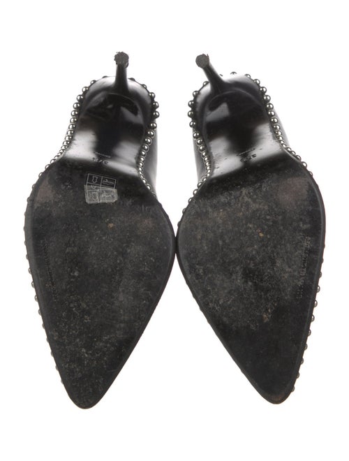 Alexander Wang Leather Studded Accents Boots