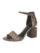 Alexander Wang Leather Printed Sandals