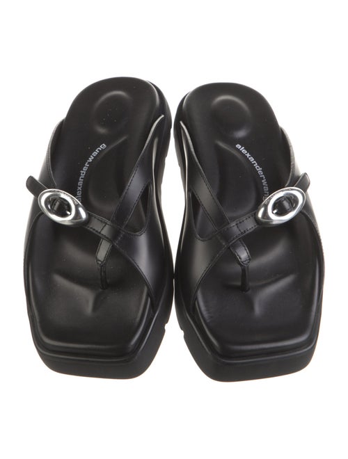 Alexander Wang Leather Slides