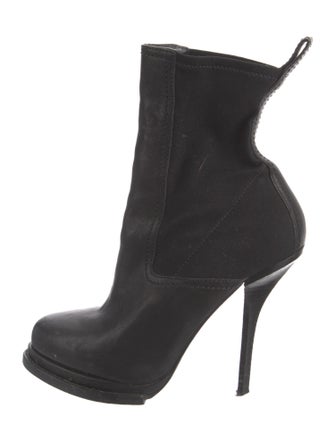 Alexander Wang Leather Sock Boots