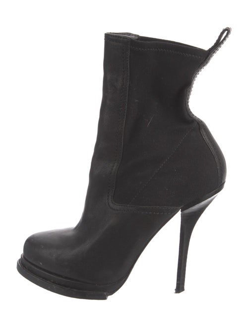 Alexander Wang Leather Sock Boots