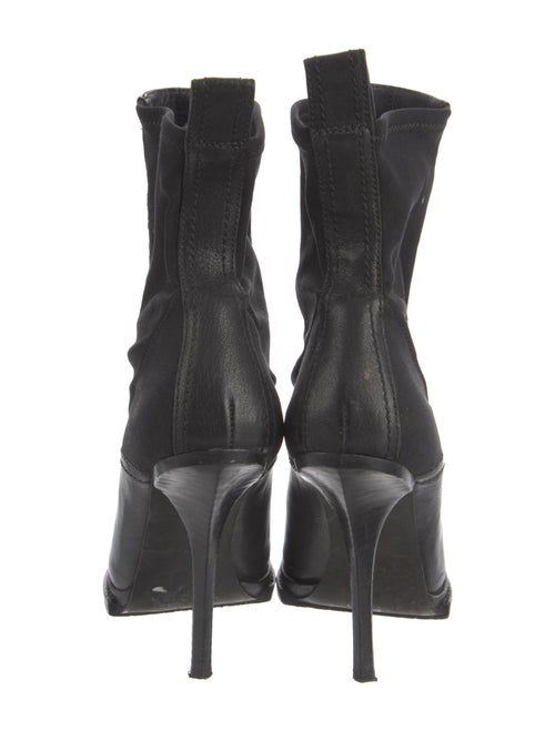 Alexander Wang Leather Sock Boots