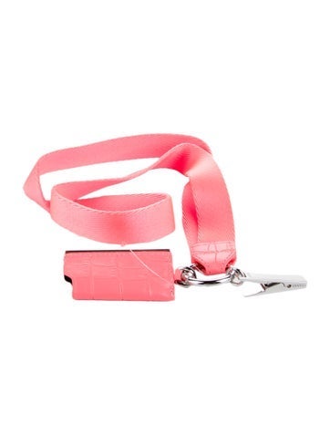 Alexander Wang Travel Lighter Case WEB Ncklce