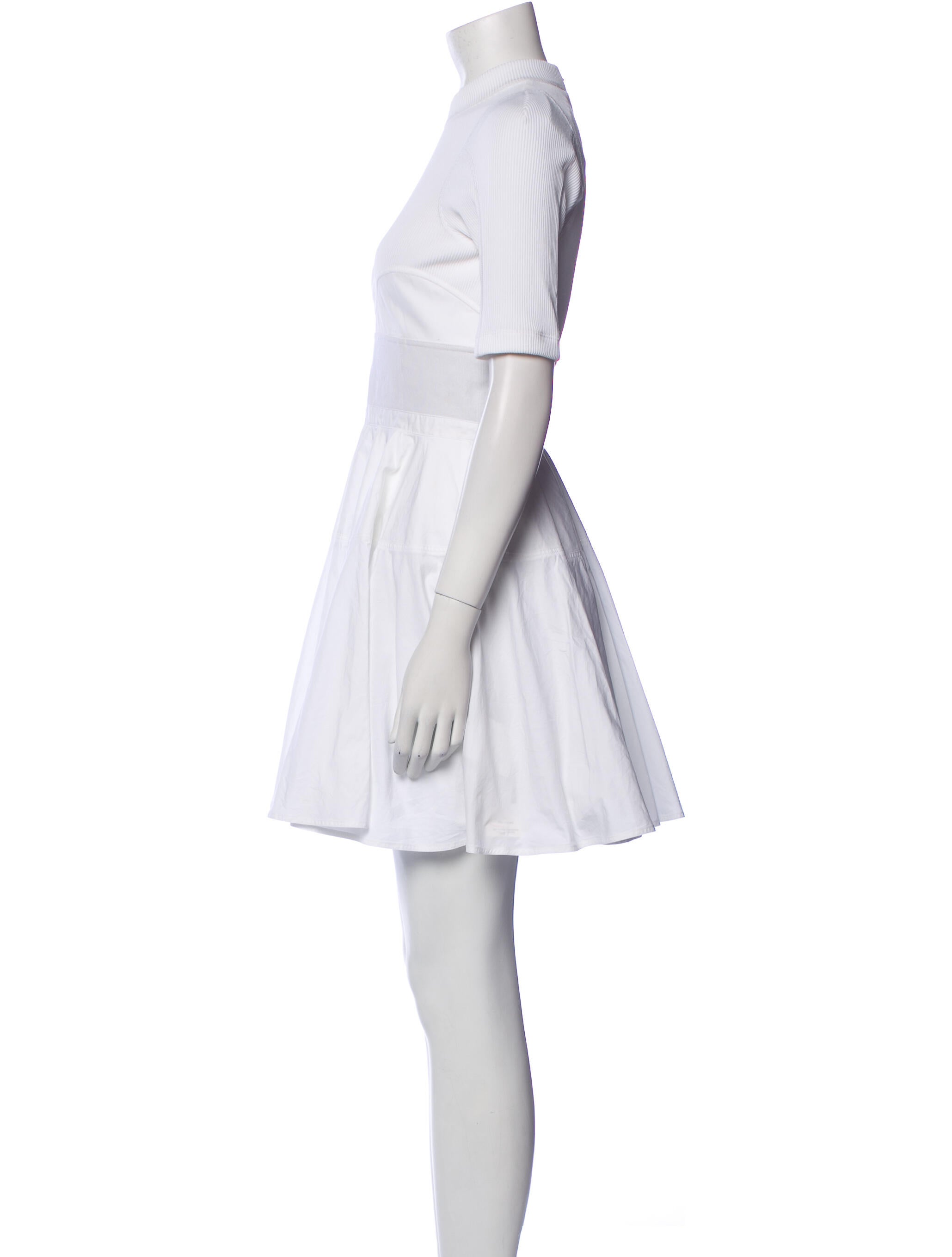 Alexander Wang Mock Neck Mini Dress