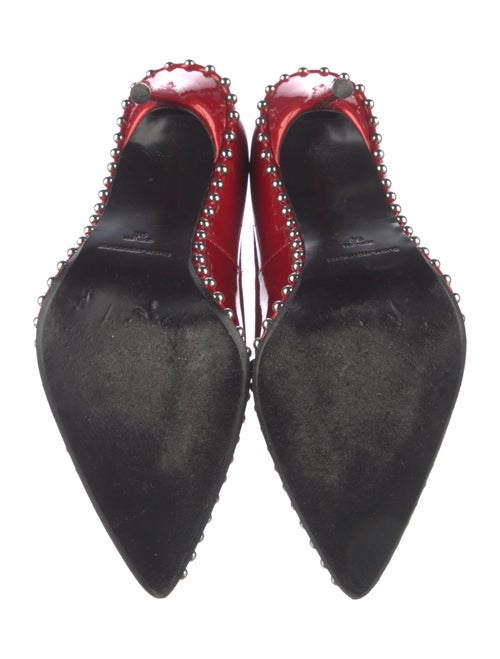 Alexander Wang Patent Leather Studded Accents Pumps