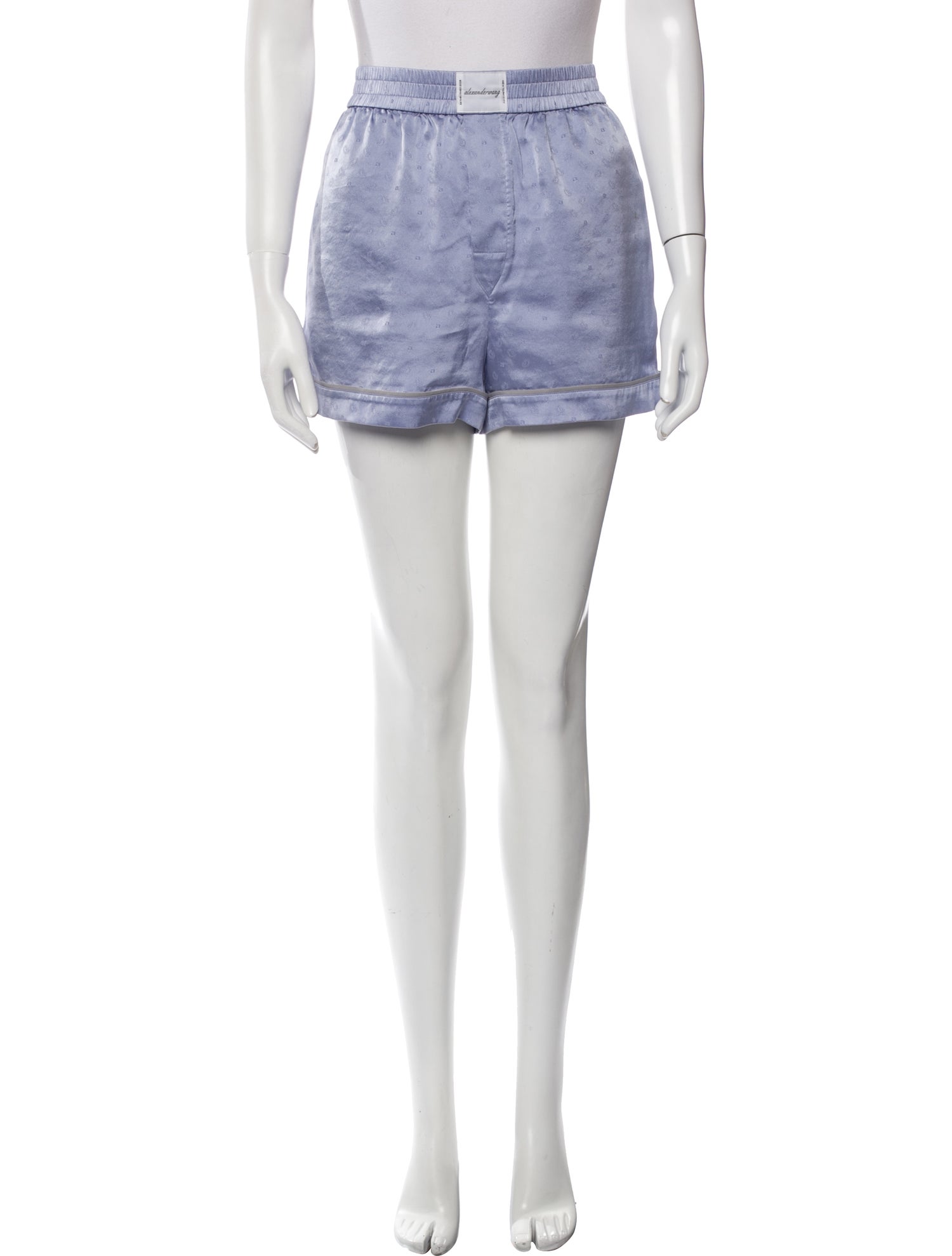 Alexander Wang Silk Mesh Accents Pajamas