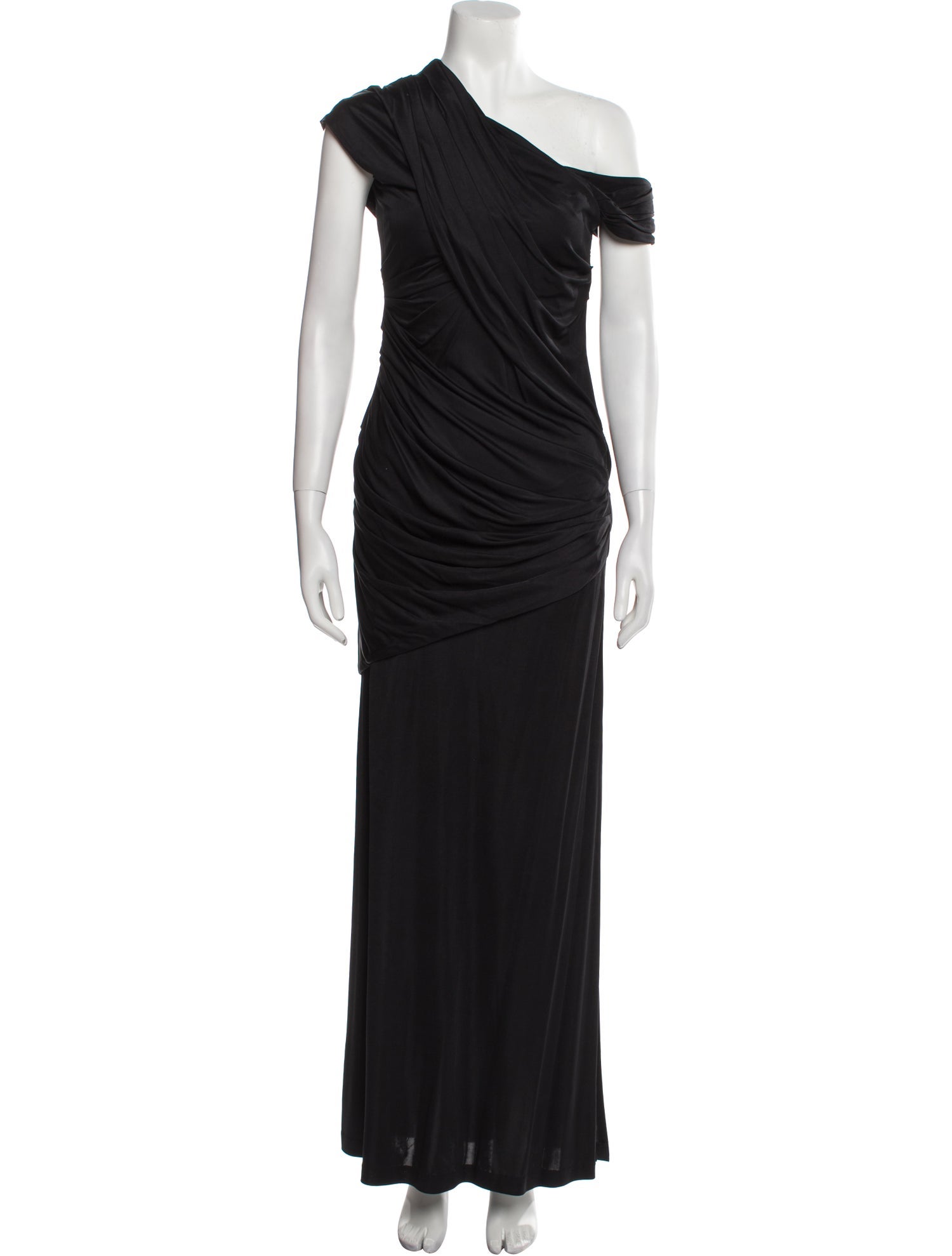 Alexander Wang One-Shoulder Long Dress