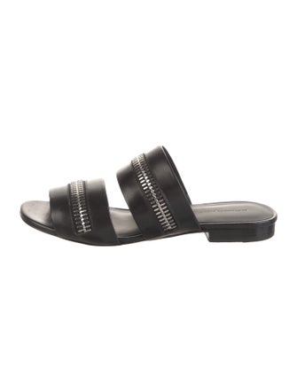 Alexander Wang Leather Slides