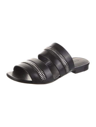 Alexander Wang Leather Slides