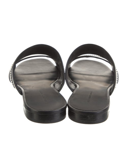 Alexander Wang Leather Slides
