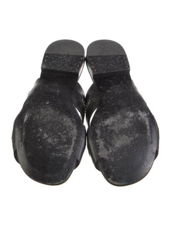 Alexander Wang Leather Slides