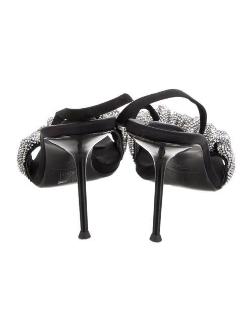 Alexander Wang Crystal Embellishments Slingback Sandals