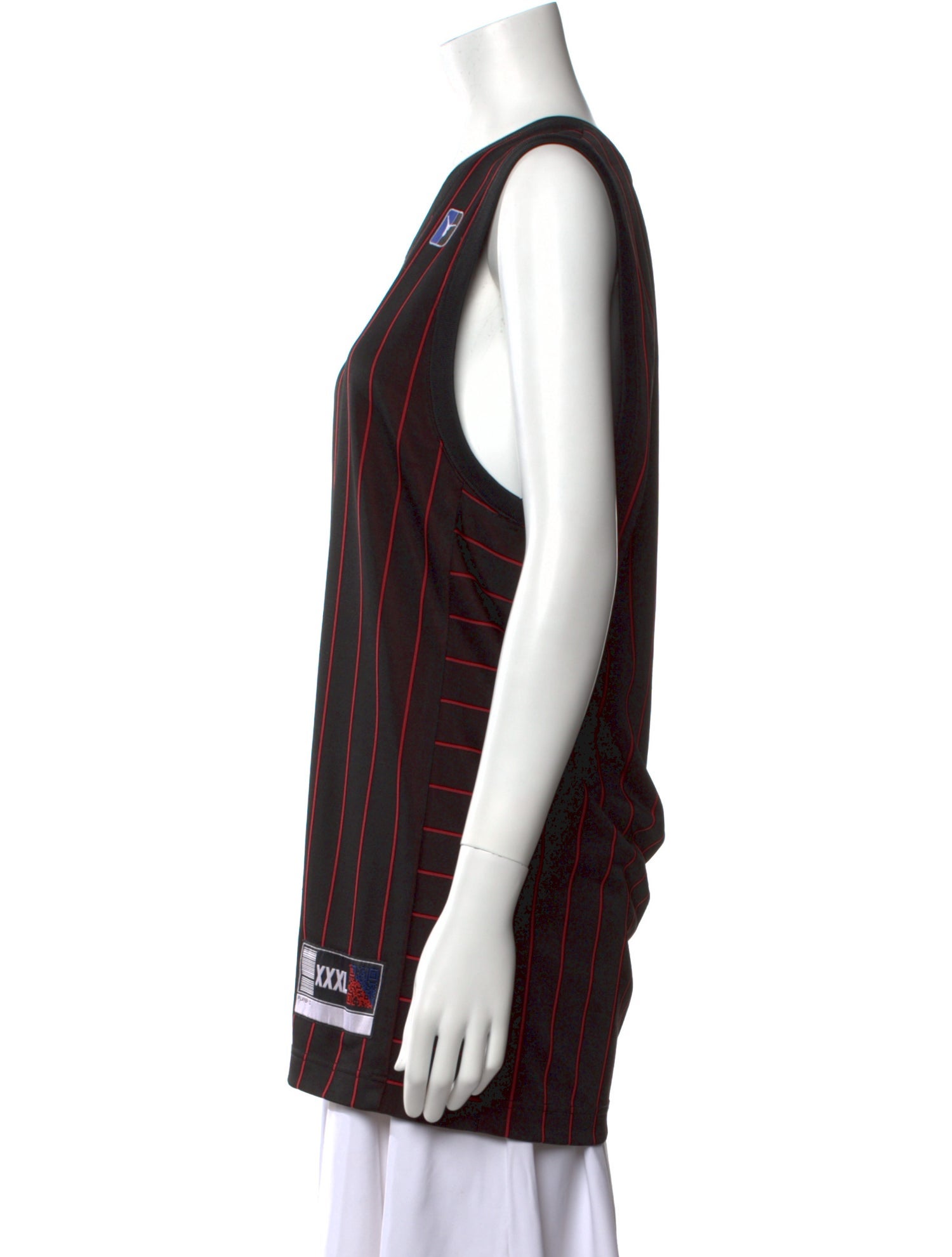 Alexander Wang Striped Scoop Neck Tunic