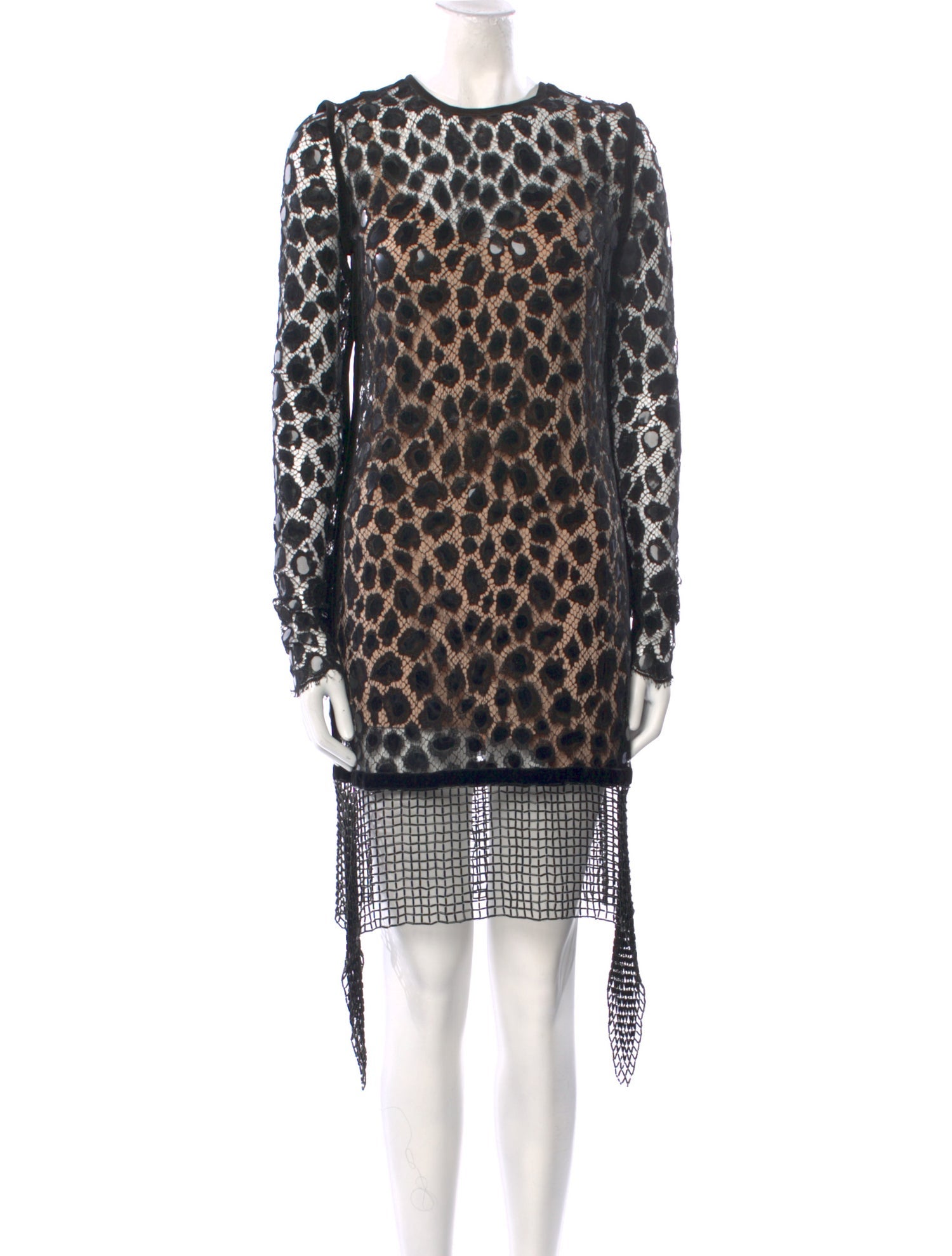 Alexander Wang Lace Pattern Knee-Length Dress