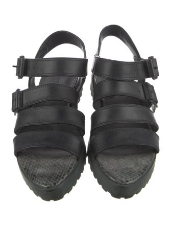 Alexander Wang Leather Gladiator Sandals