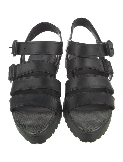 Alexander Wang Leather Gladiator Sandals