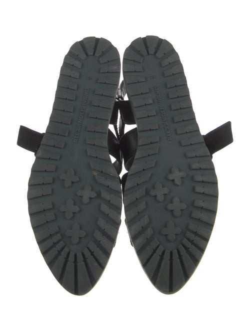Alexander Wang Leather Gladiator Sandals