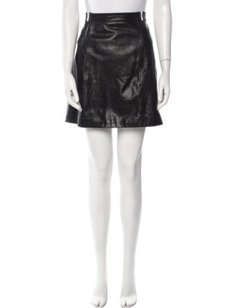 Alexander Wang Lambskin Mini Skirt