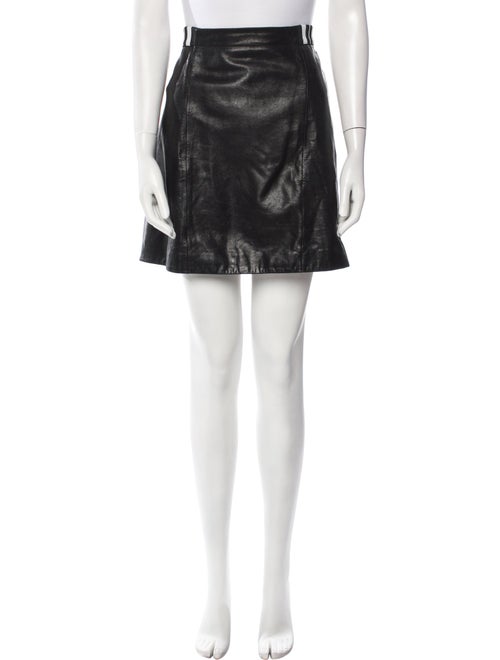 Alexander Wang Lambskin Mini Skirt
