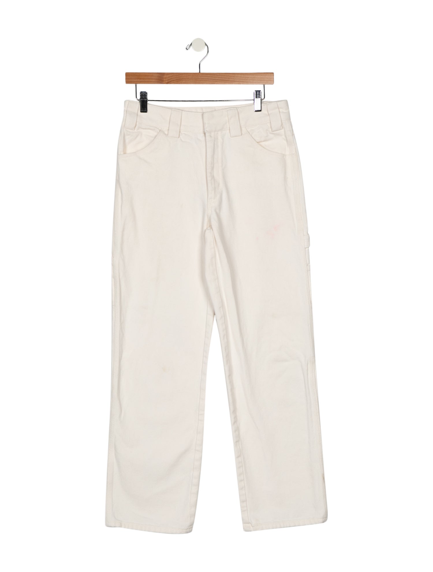 Alexander Wang Mid-Rise Straight Leg Jeans