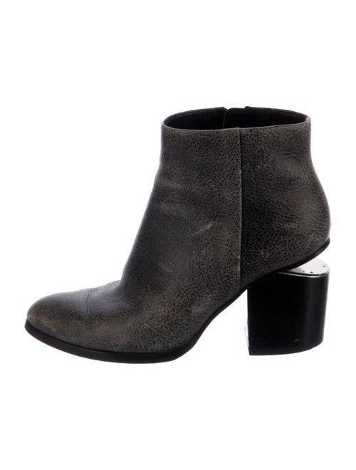 Alexander Wang Leather Distressed Accents Boots