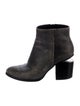 Alexander Wang Leather Distressed Accents Boots