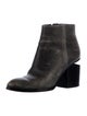 Alexander Wang Leather Distressed Accents Boots