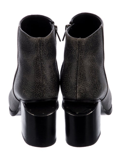 Alexander Wang Leather Distressed Accents Boots