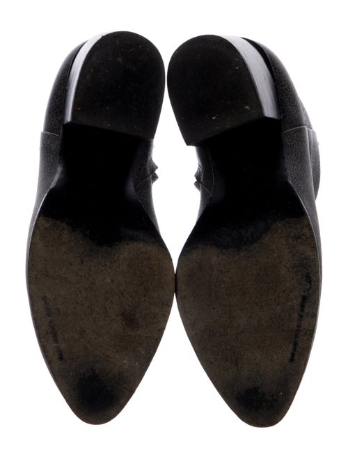 Alexander Wang Leather Distressed Accents Boots