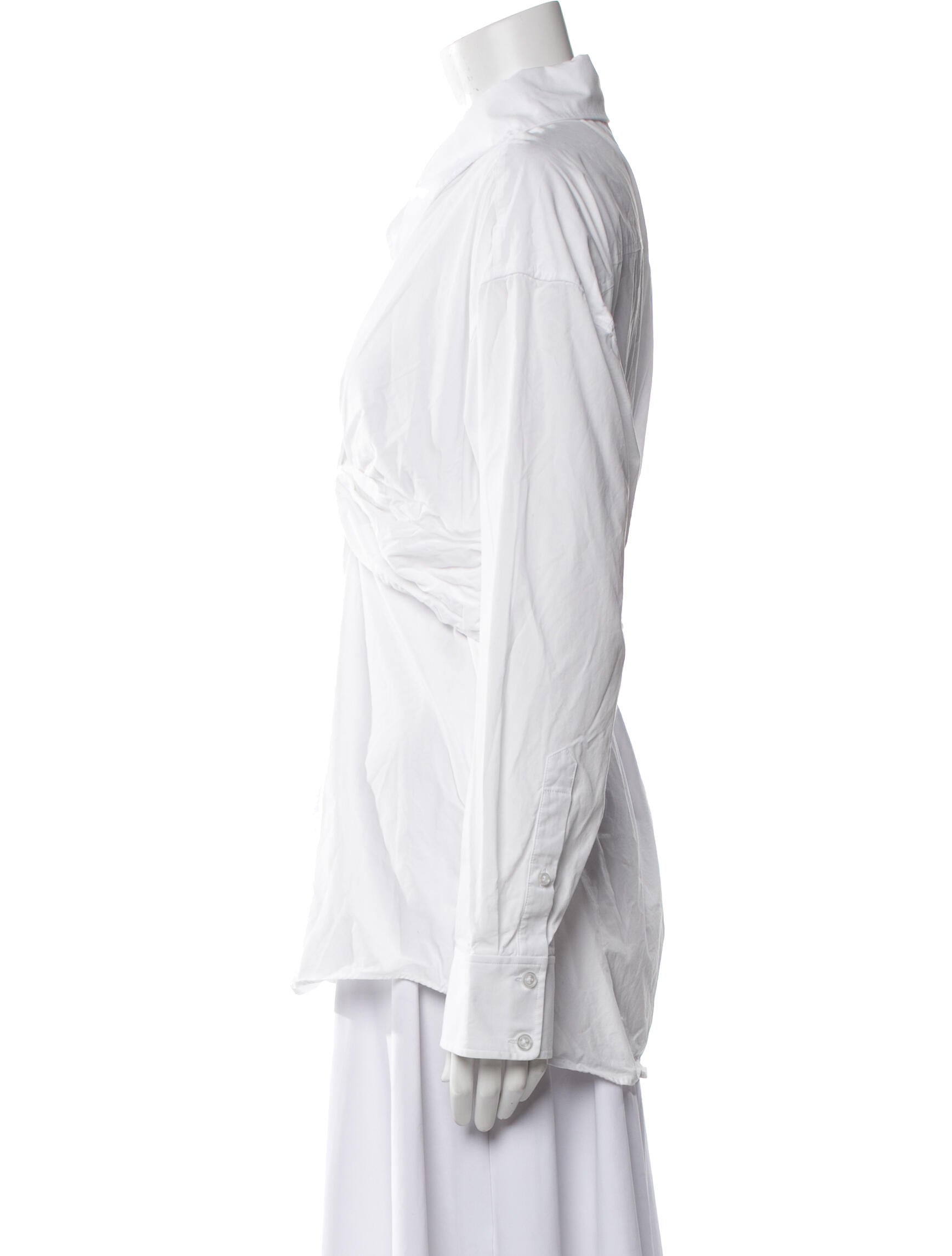 Alexander Wang Long Sleeve Button-Up Top w/ Tags