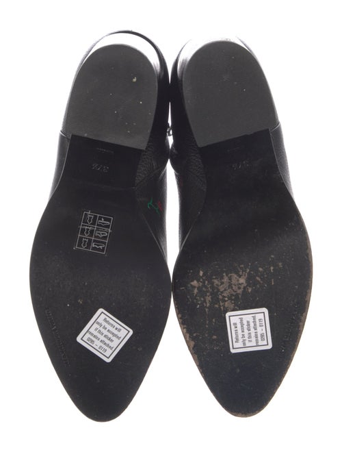 Alexander Wang Leather Floral Print Boots