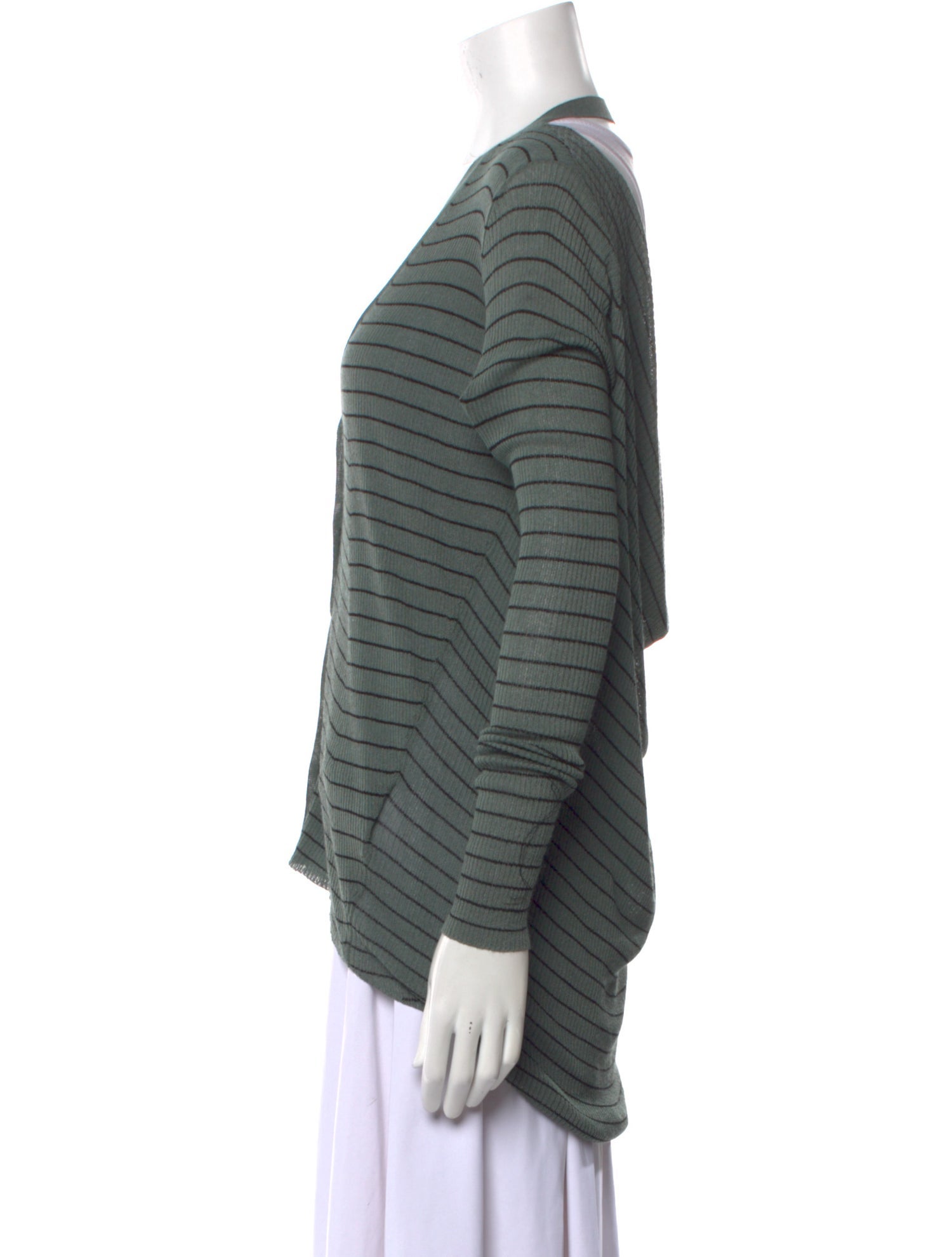 Alexander Wang Striped V-Neck Sweater w/ Tags