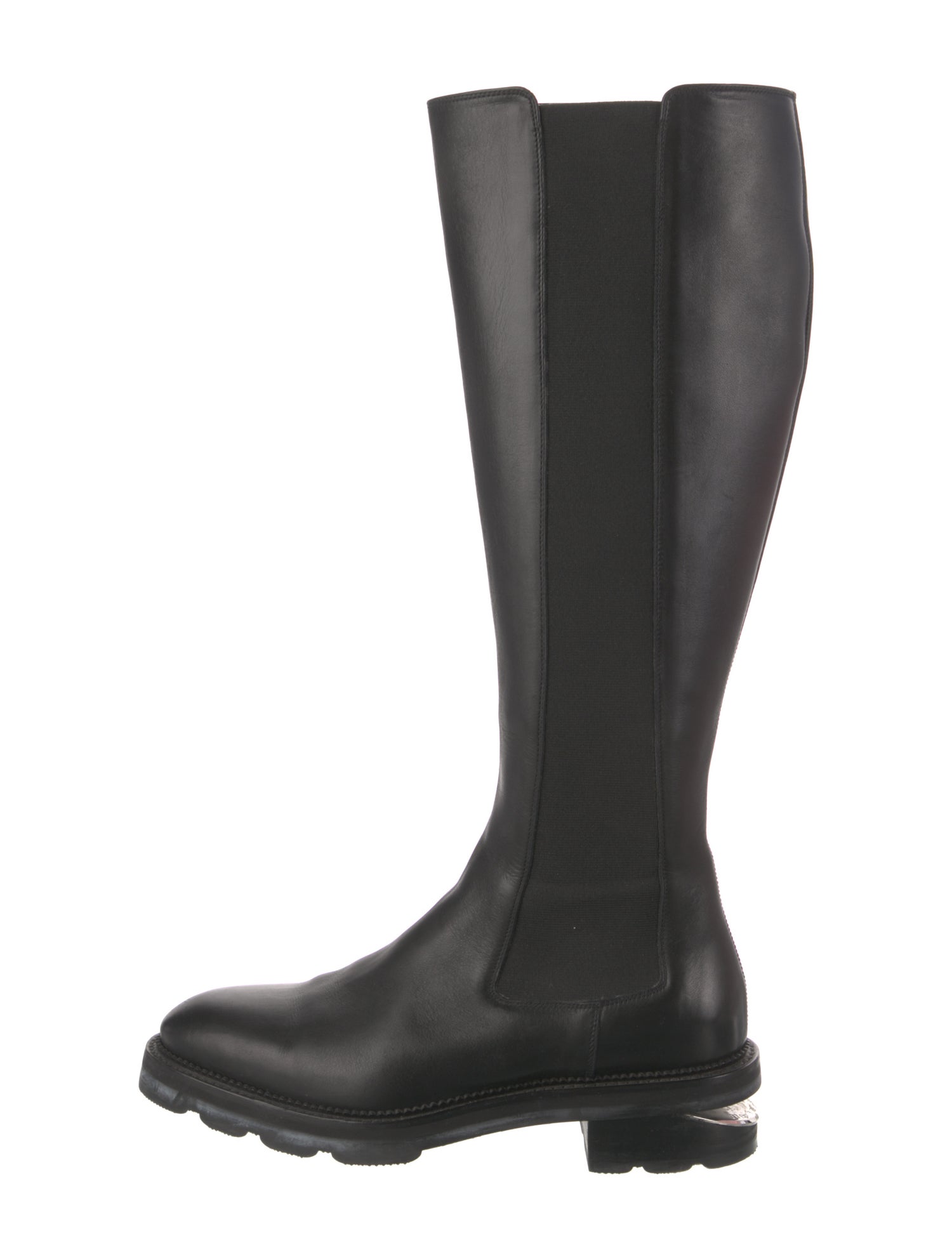 Alexander Wang Leather Rain Boots